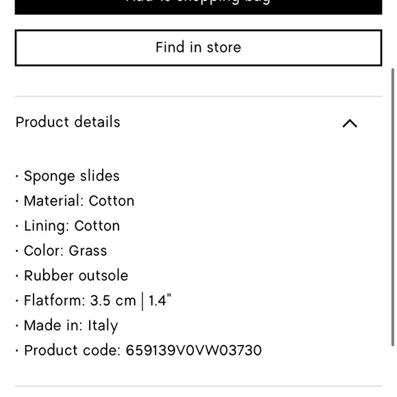 Bottega Veneta green slides - Picture 6 of 6